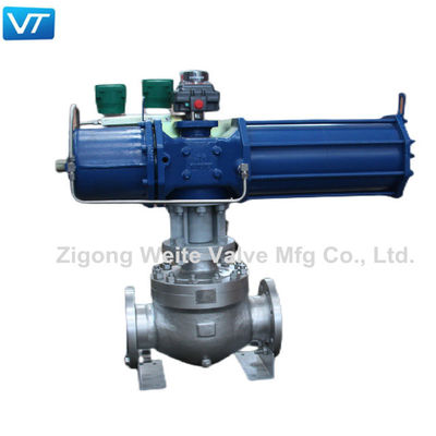 Kalite  Petroleum Gas Emergency Shutdown Valve API 6D Pneumatic ESD Valve Fabrika