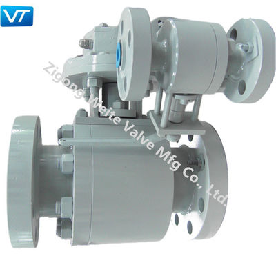 Kalite  Forged Steel Double Oil Pipeline Valves ISO5211 Double Block And Bleed Ball Valves Fabrika
