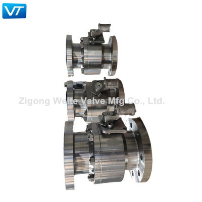 Hızlı Anahtar F316L SS 4 İnç Küresel Vana Sınıfı 300 Küçük Sıvı Direnci