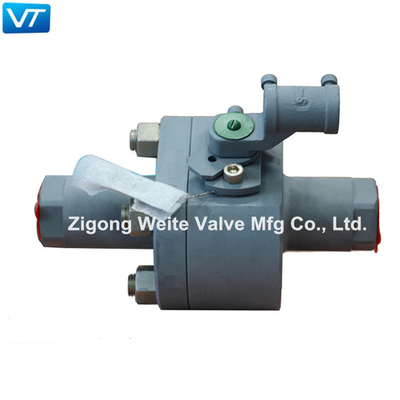 300lb Tam Geçişli ve Küçültülmüş Küresel Vana 1x3/4 İnç ASTM A105N