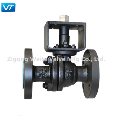 DN 25 Yüzer Gaz Boru Hattı Küresel Vana Sınıf 600 Kolla Çalıştırma