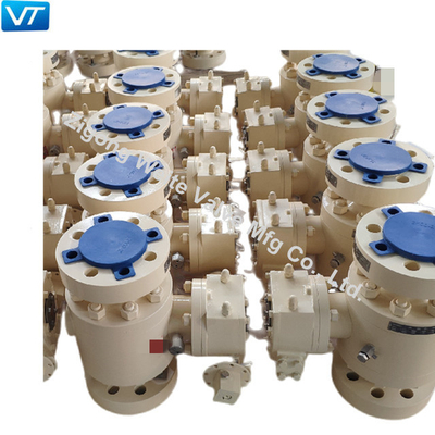 Dövme Çelik Sınıfı 2500 Küresel Vana 2&quot; LF2 Küresel Vana Pnömatik Elektrikli Aktüatör