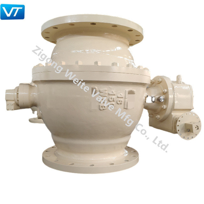 API 6D Çift Muylulu Küresel Vana 16&quot; 150LB ASME B31.4 ASME B 31.8