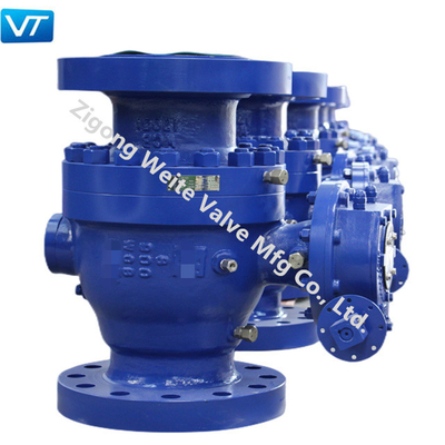 Karbon Çelik Sınıf 900 Muylulu Küresel Vana 8&quot; WCB Sınıf 900 Küresel Vana